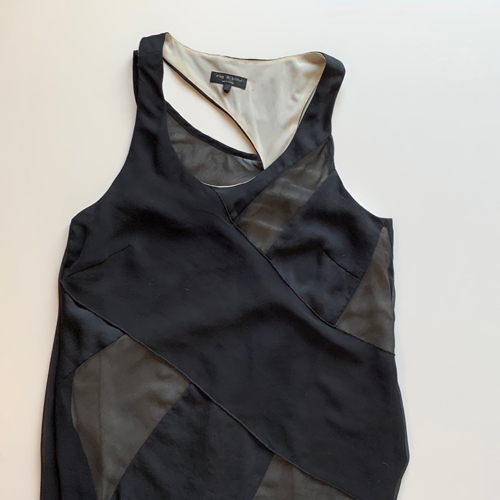 Black Helmut Lang Tank Top